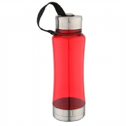 Tritan portable space cup sport cup with 600ML steel cover and steel bottom