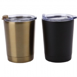 370ML double-wall stainless steel coffee bottle with small capacity