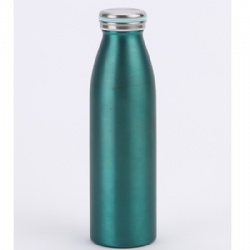 460ML dual-wall stainless steel milk bottle food grade thermos cup straight body sealing leakproof
