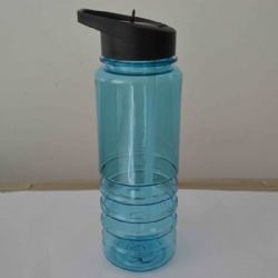 25OZ tritan straw bottle beverage bottle portable student water bottle with handle