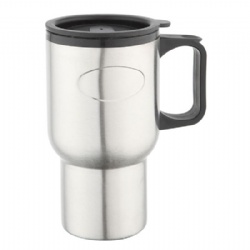 16OZ dual-wall stainless steel heating belt handle coffee cup office water bottle