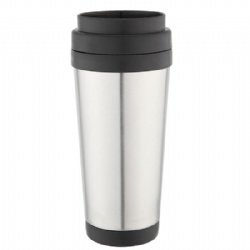Custom-made LOGO 16OZ dual-wall stainless steel coffee mug with wring capping