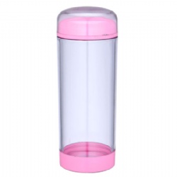 14OZ Double insulated drink glass outdoor sports wate bottle