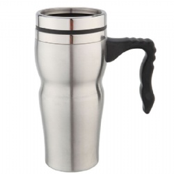 16OZ Triple insulated double stainless steel handle with screw cover coffee mug